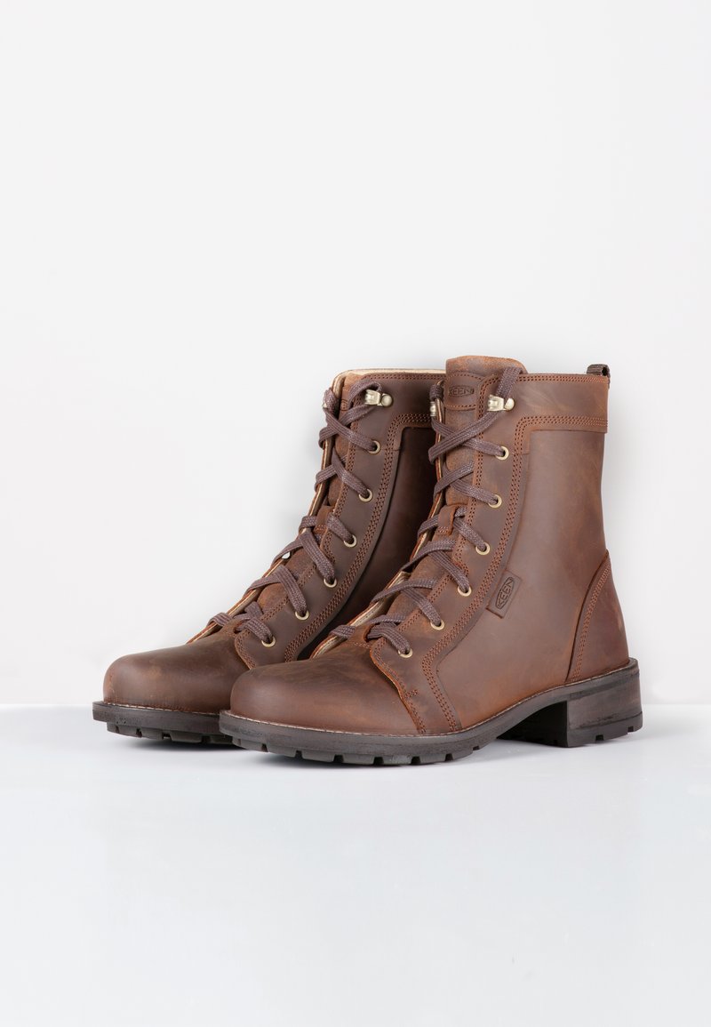 Keen Oregon City Stiefel Snuff Toasted Coconut Braun Zalando De