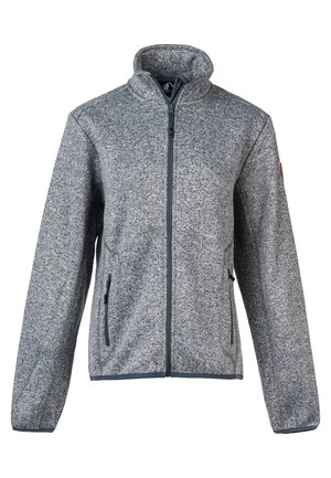 SAMANI MELANGE - Fleecejakke - light grey melange