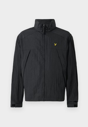 Lyle & Scott FOLD AWAY HOOD JACKET - Kerge jope - black ice