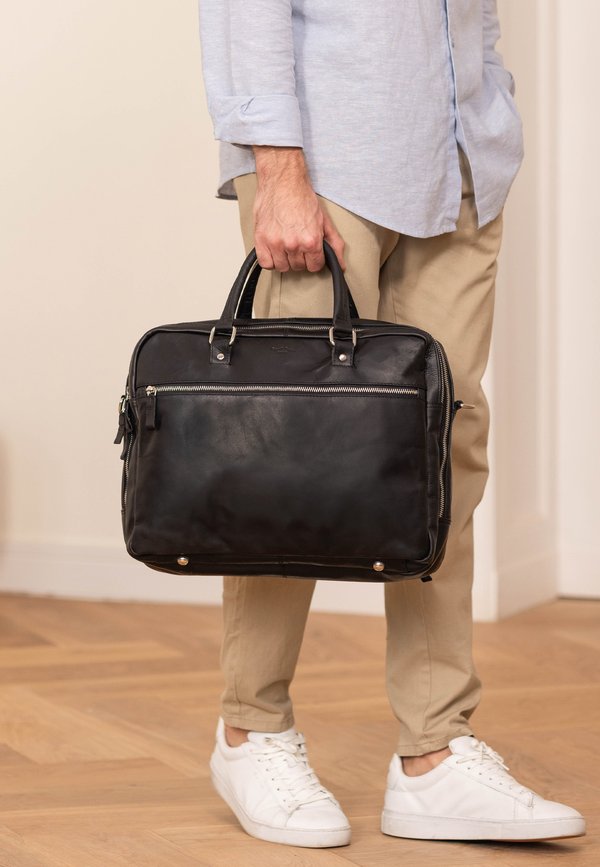 ENRIQUE - Aktentasche - schwarz