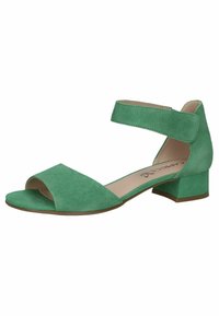 Caprice Sandali - green suede