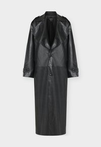 REILIA VEGAN LEATHER COAT - Manteau classique - black