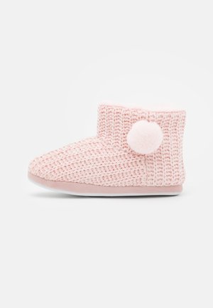 CHENILE POM BOOT - Hjemmesko - blush