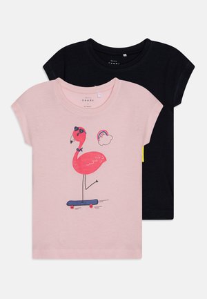 Pack De 2 Camisetas De Manga Larga Name It Para Niñas - Tops Cómodos Y Con Estampados Brillantes