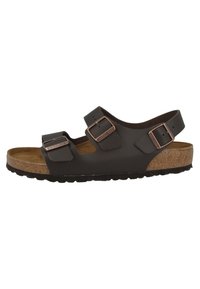 Birkenstock Sandaalit nilkkaremmillä - dark brown