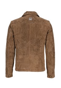 Freaky Nation FORT GREELY - Leren jas - camel