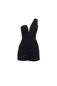 WAL G. FLEUR ONE SHOULDER PLAYSUIT - Jumpsuit - black