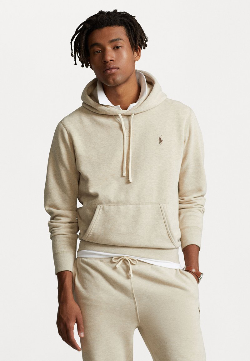 Polo Ralph Lauren - THE RL FLEECE HOODIE - Jersey con capucha - expedition dune heather, Ampliar