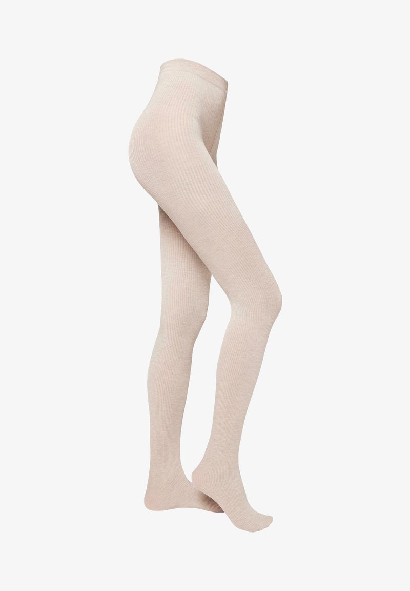 Calzedonia THERMO RIBBED Collant natural blend ribbed cashmere