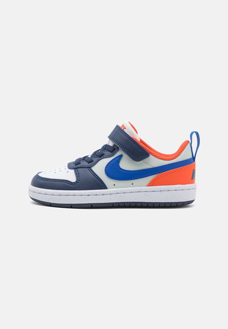 Nike Sportswear - COURT BOROUGH RECRAFT UNISEX - Sneaker low - midnight navy/hyper royal/team orange/light silver, Vergrößern