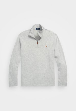 ESTATE RIB QUARTER ZIP PULLOVER - Pulóver - andover heather