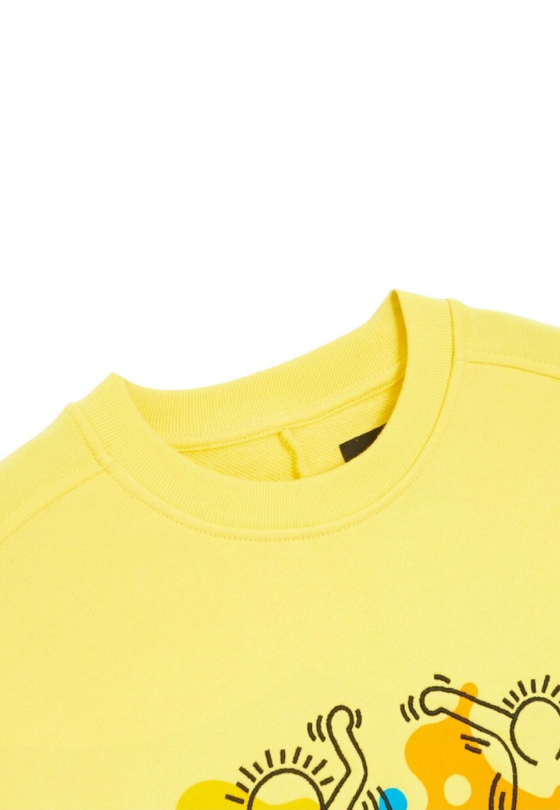 Converse HARING SHAPES CREW - Mikina - yellow