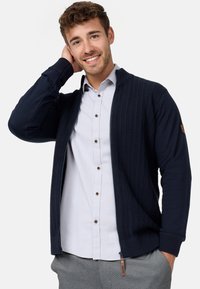 INDICODE JEANS - INCASON - Cardigan - navy Thumbnail Image 1