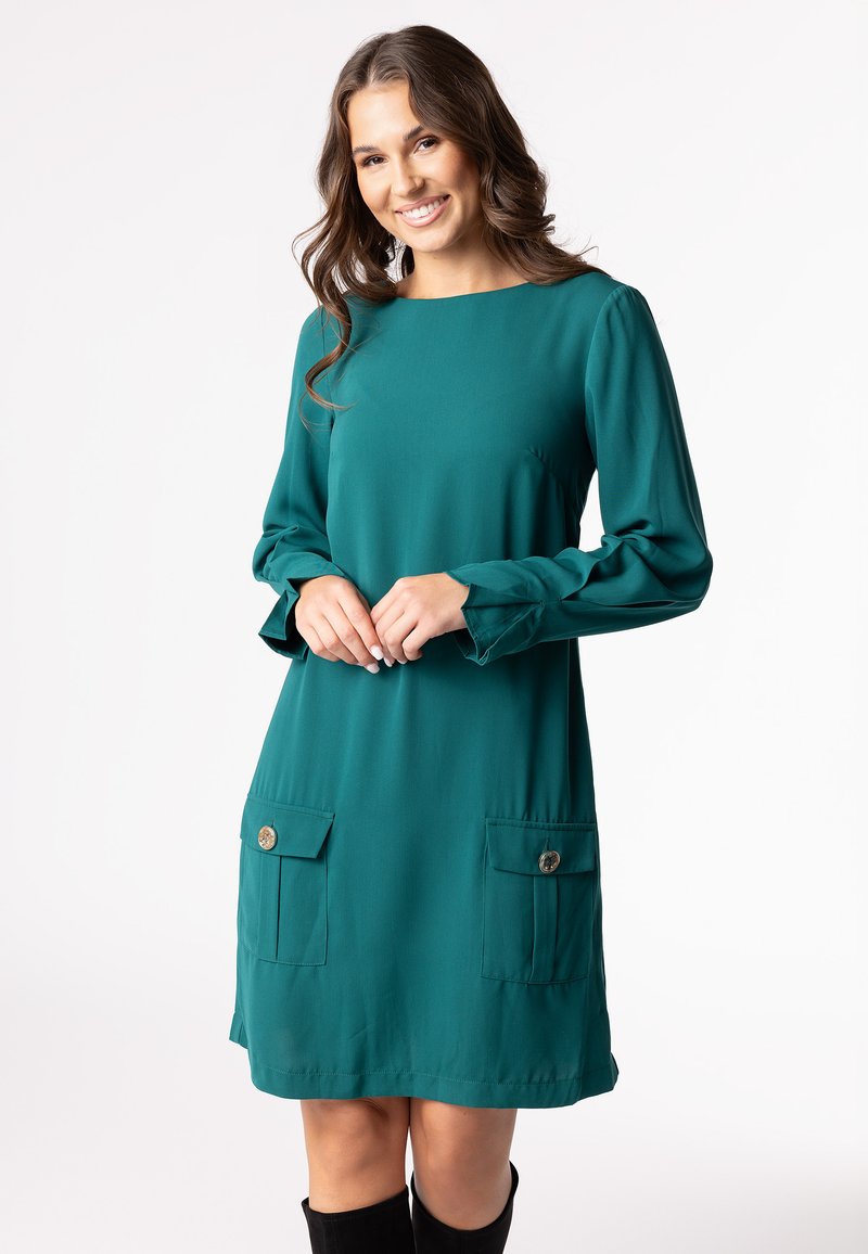 QUIOSQUE Freizeitkleid green/grün Zalando.de