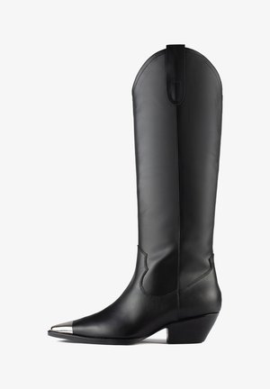 L37 ARE YOU READY - Bottes de cowboy / motard - black