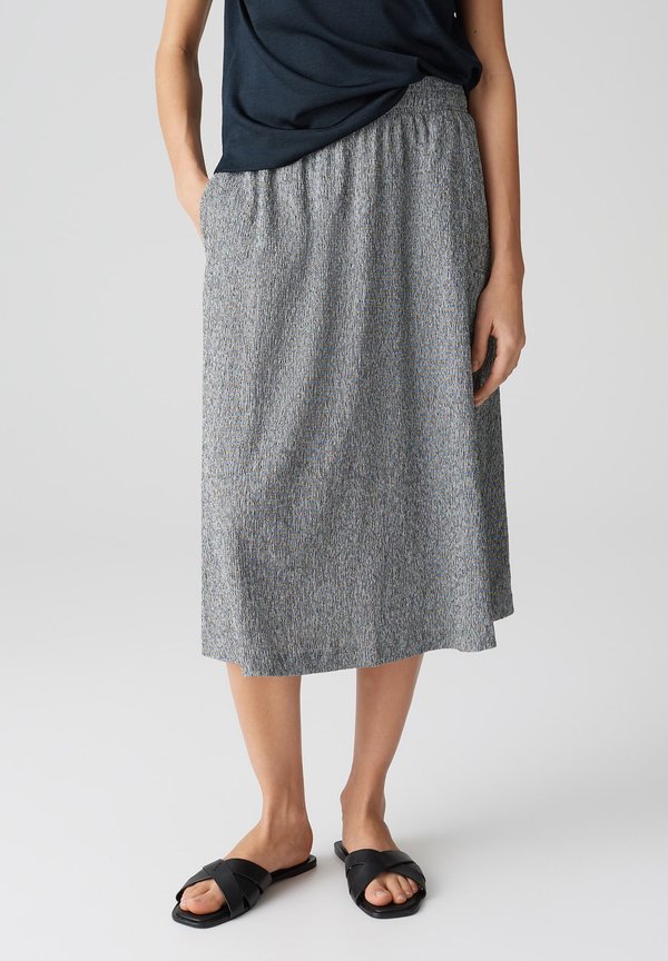 REGULAR MIDI FIT A-LINIE CRINKLE - A-Linien-Rock