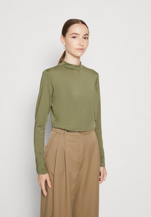 VILA VILEOA - Μπλούζα με μακριά μανίκια - four leaf clover