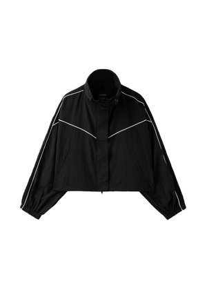 Stradivarius, WINDBREAKER JACKET - Leichte Jacke - black