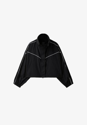 Stradivarius, WINDBREAKER JACKET - Leichte Jacke - black