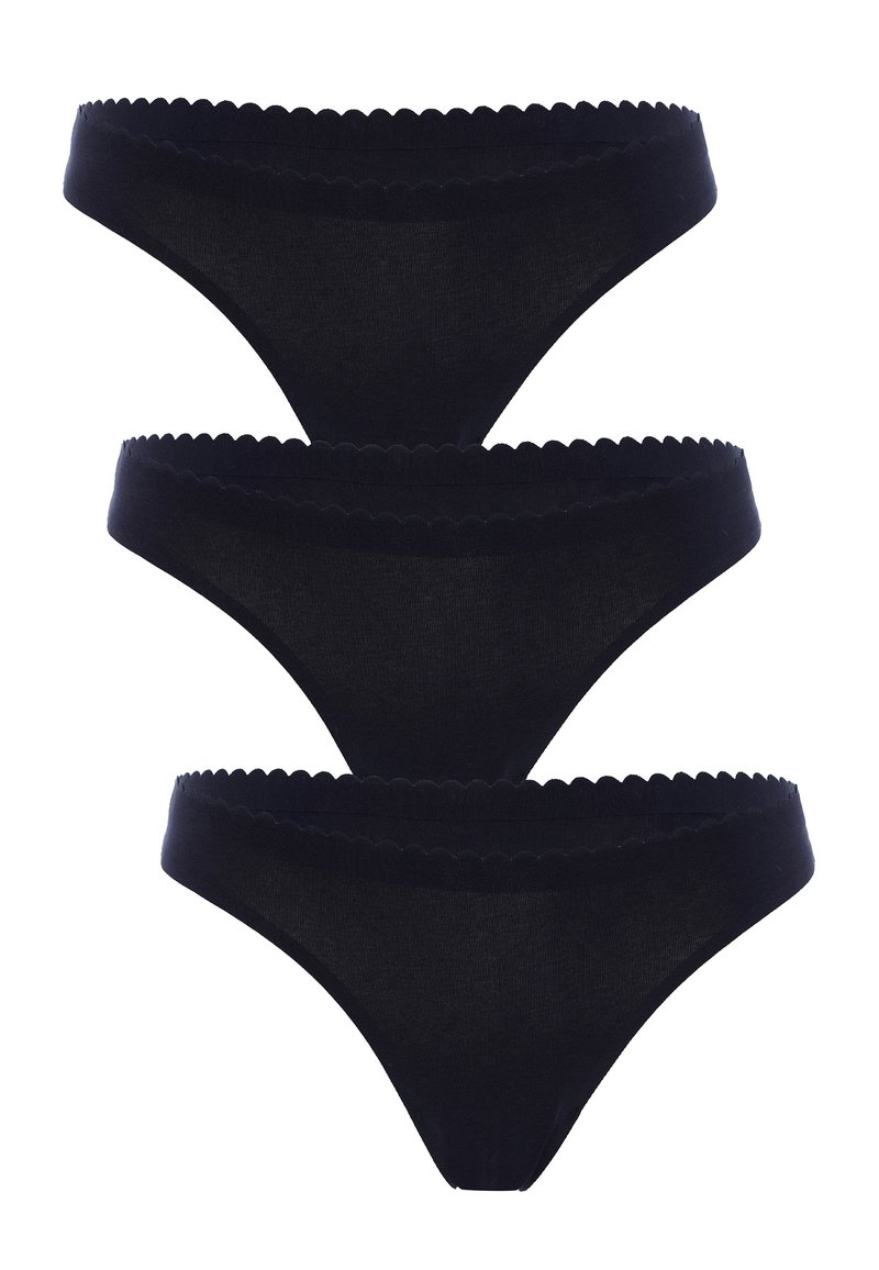 Lovable NVISIBLE SOFTNESS 3 PACK - Slip - nero - Zalando.it