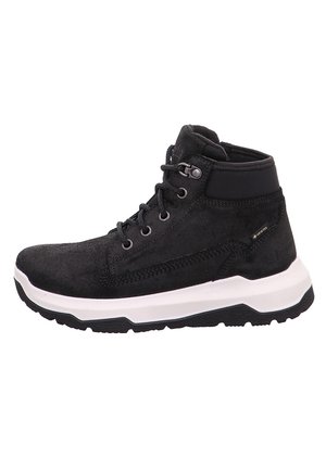 Botines con cordones - black