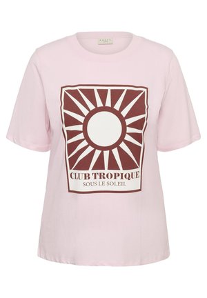 Kaffe Curve, KCKELIA T-SHIRT - T-shirts print - ballerina