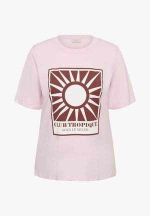 Kaffe Curve, KCKELIA T-SHIRT - T-shirts print - ballerina