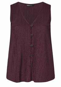 CRINKLE PLISSE  - Blouse - purple