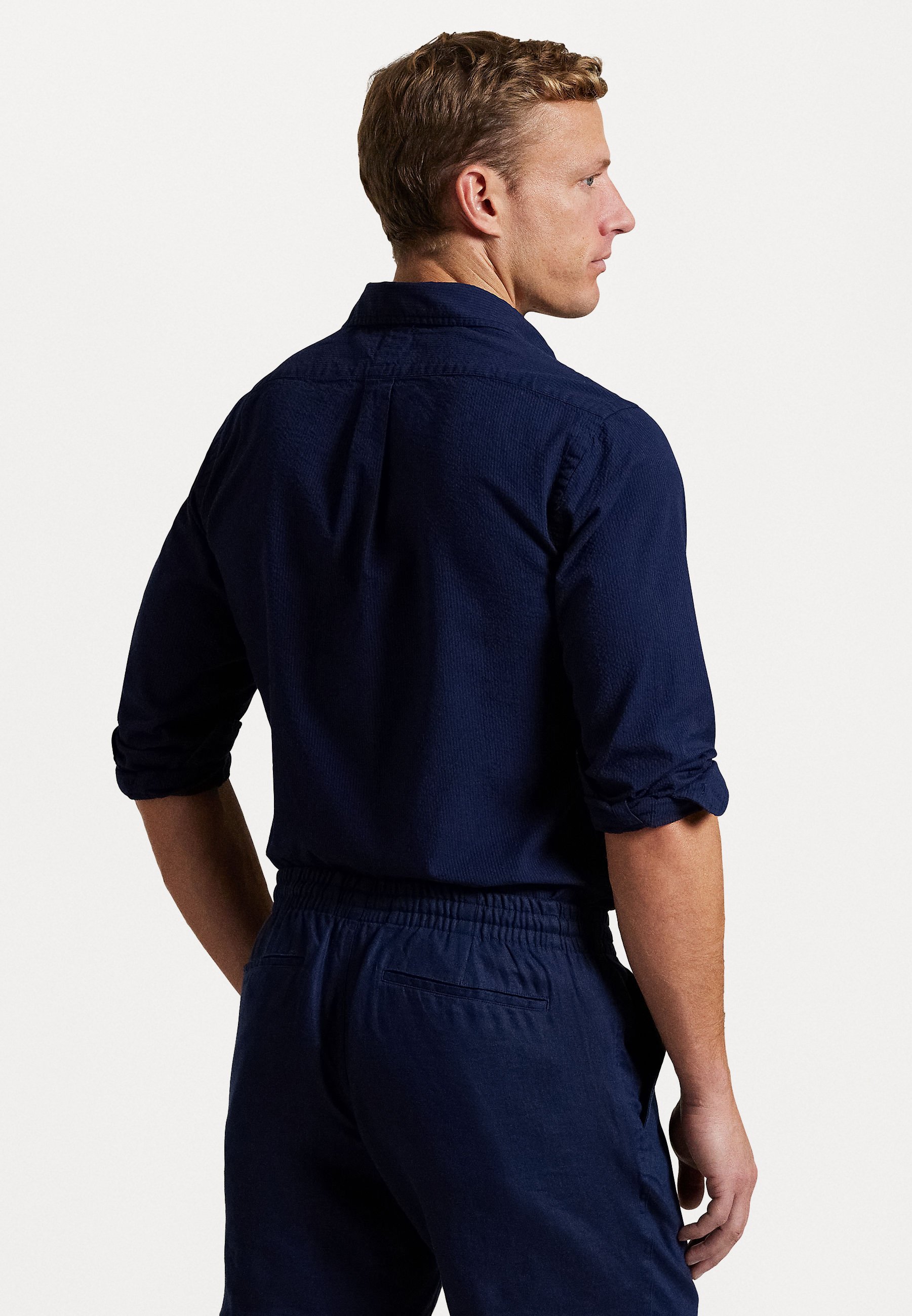 Polo Ralph Lauren CUSTOM FIT SEERSUCKER SHIRT - Shirt - astoria