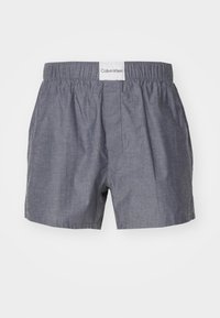 Calvin Klein Underwear BOXER SLIM - Pyjama bottoms - shoreline chambray ...
