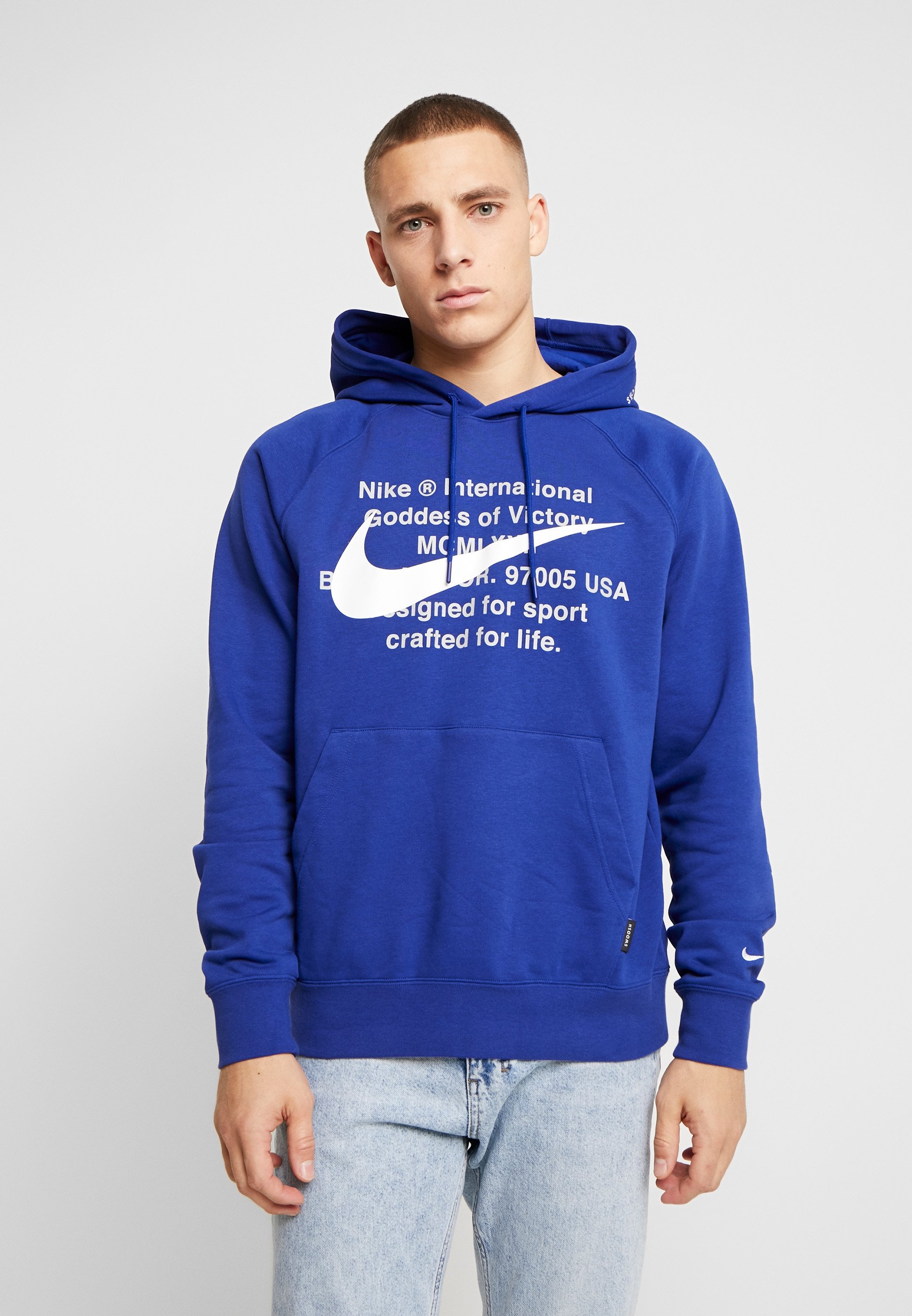 nike royal blue hoodie mens