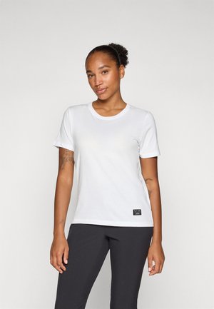 Salewa EAGLE LOGO PATCH - Basic T-shirt - optical white