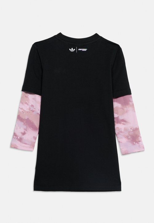 adidas CARE BEARS TEE DRESS KIDS - Jersey dress - black/mauve/orchid fusion/wonder orchid — foto 4