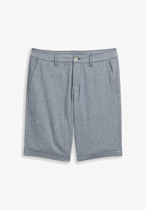 TOM TAILOR, TOM TAILOR HOSEN & CHINO CHINO SHORTS MIT STRETCH - Short - navy structure