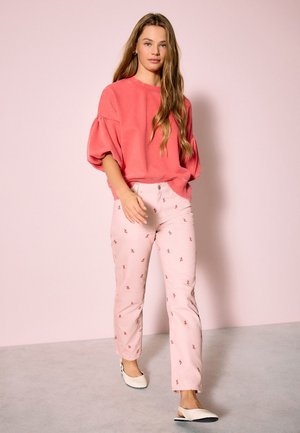 Next REGULAR FIT - Džíny Straight Fit - pink cherry