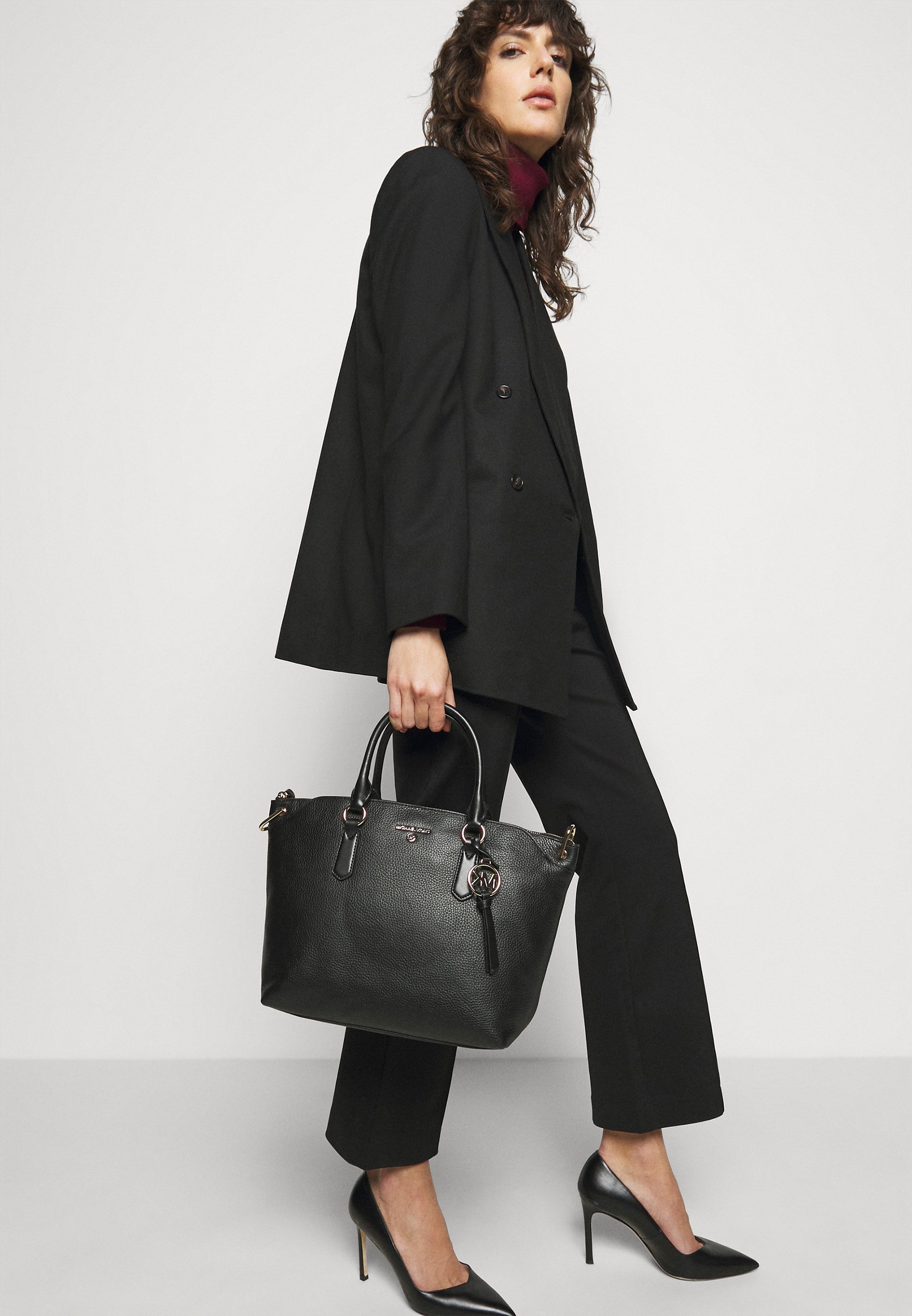ysl white purse