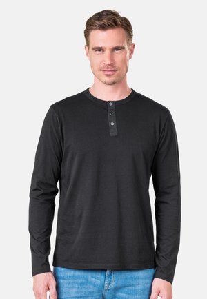 Living Crafts Langarmshirt - black