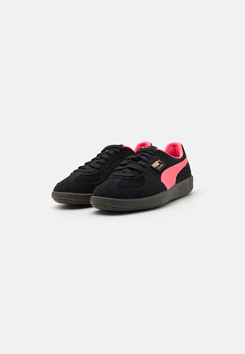 Puma PALERMO UNISEX Trainers black/sunset glow/black Zalando