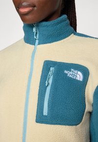 The North Face YUMIORI FULL ZIP - Veste polaire - gravel/space/blue eclipse