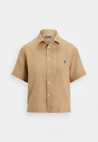 SAYNA LONG SLEEVE BUTTON FRONT SHIRT - Gombos blúz - camel