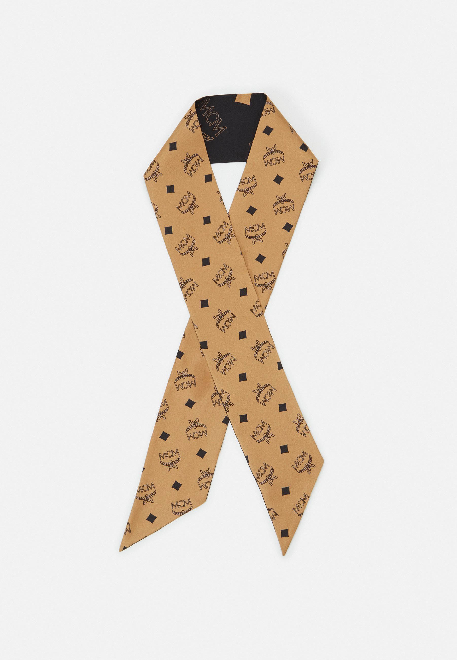 MCM COLLECTION PRINT SCARF - Schal - cognac - Zalando.de