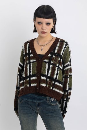 The Ragged Priest, BUD  - Gilet - green check