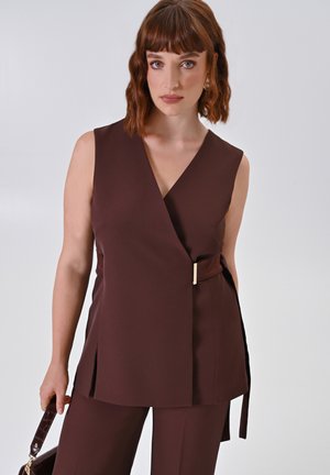 Weste - brown