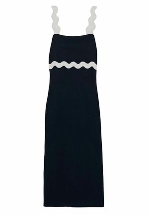 Reiss REGULAR FIT - ASHER WAVE MIDI - Vapaa-ajan mekko - navy