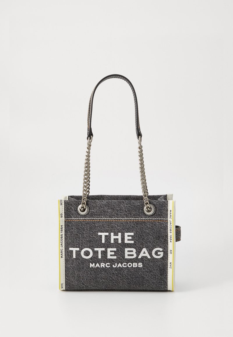 MARC JACOBS THE SMALL TOTE - Kabelka - black wash