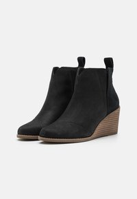TOMS Botines bajos - black
