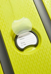 Delsey Paris BELMONT PLUS 4 ROLLEN TROLLEY MIT DEHNFALTE - Bagaglio a mano - gruen chartreuse