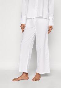 Calvin Klein Underwear PANT COTTON POPLIN - Donji dio pidžame - white
