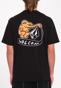 SANTI STONED - Camiseta estampada - black