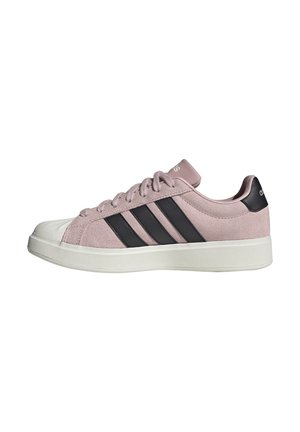 adidas Performance ADIDAS DAMEN STREETTALK SNEAKER FRAUEN STREETSTYLE SCHUHE KJ4819 ROSA - Walkingschuh - dual lilac   core black   off white